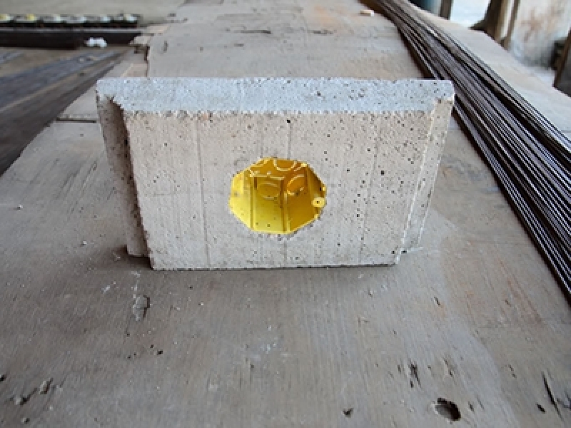 Caixas de Luz de Concreto para Laje Garopaba - Fabricante de Caixa de Luz de Concreto